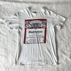 URBAN OUTFITTERS Classic Budweiser Logo TShirt